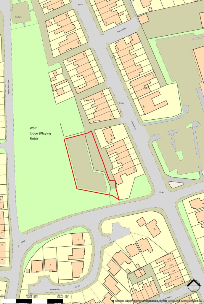 Land At The Rear Of , 251-263 Wigan Road, Ashton-in-makerfield, Wigan, Greater Manchester, WN4 9ST