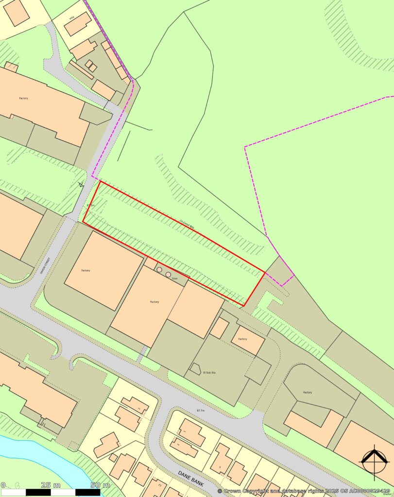 LAND OFF SAXON STREET, SAXON STREET, MIDDLETON, GREATER MANCHESTER, M24 2AE