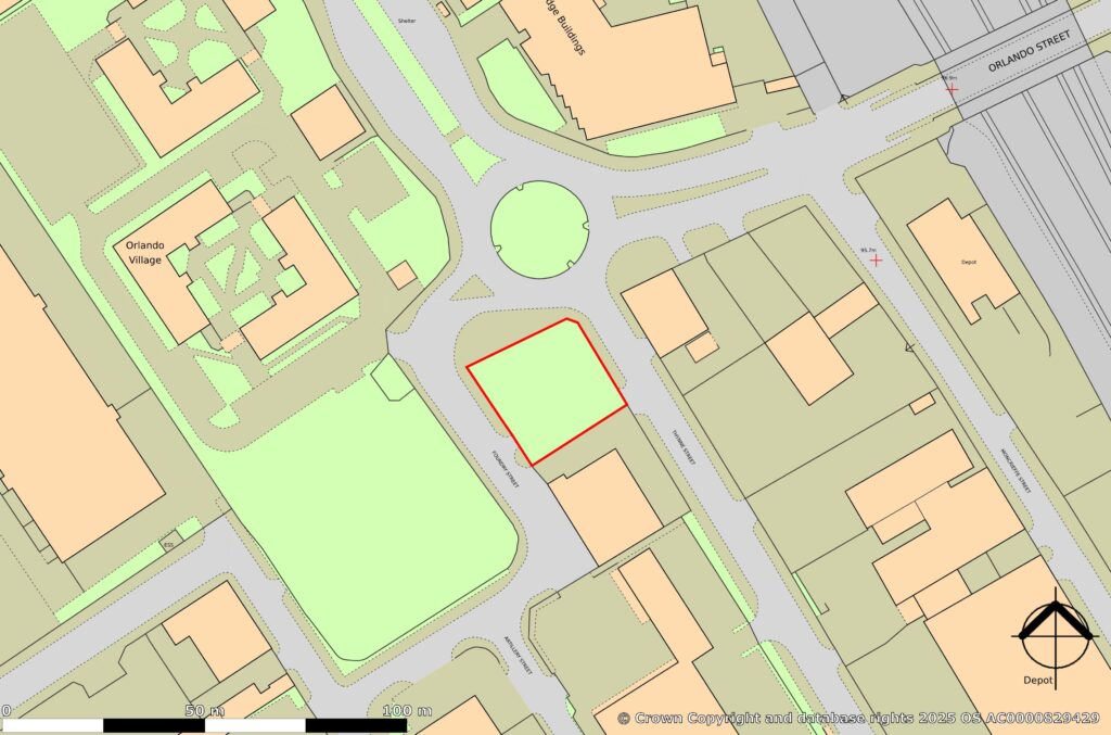 Land At, 6-8 Orlando Street, Bolton, Lancashire, BL3 6BH