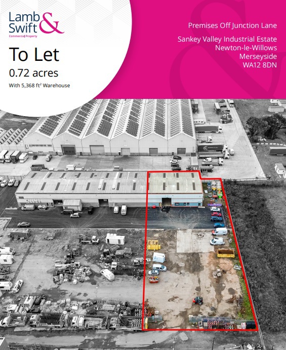 Premises Off Junction Lane, Newton-le-Willows, St Helens, Merseyside, WA12 8DN